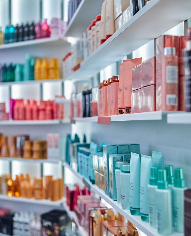 Secteur cosmétique